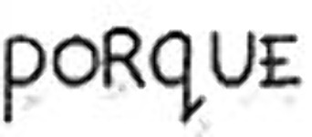 poRqUE Font sample to identify the typeface on WhatFontIs