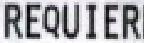 REQUIER Font sample uploaded by alfara to identify the typeface on WhatFontIs