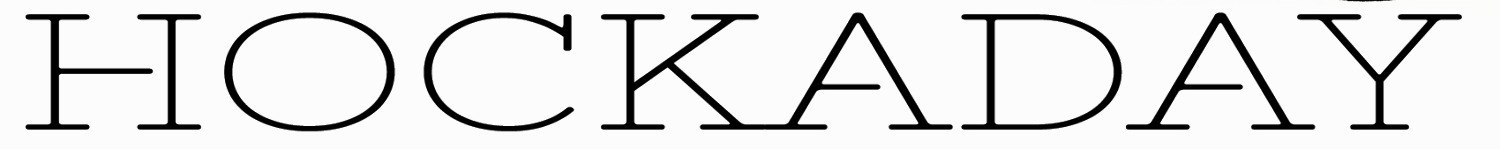 HOCKADAY Font sample to identify the typeface on WhatFontIs