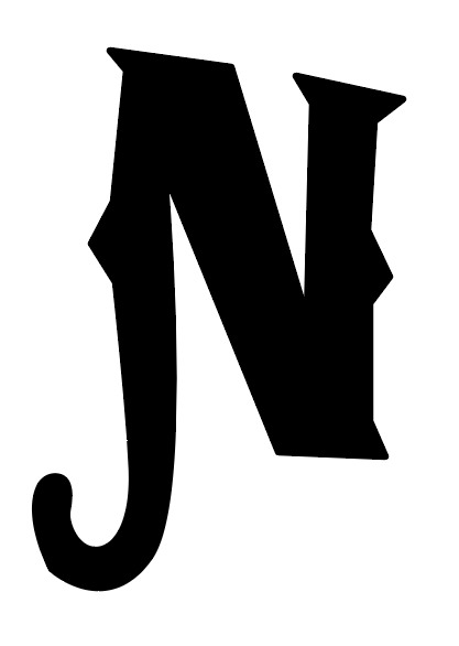 Identify -N- Font sample to identify the typeface on WhatFontIs