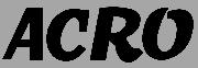 Acro Font sample uploaded by mandiminni to identify the typeface on WhatFontIs