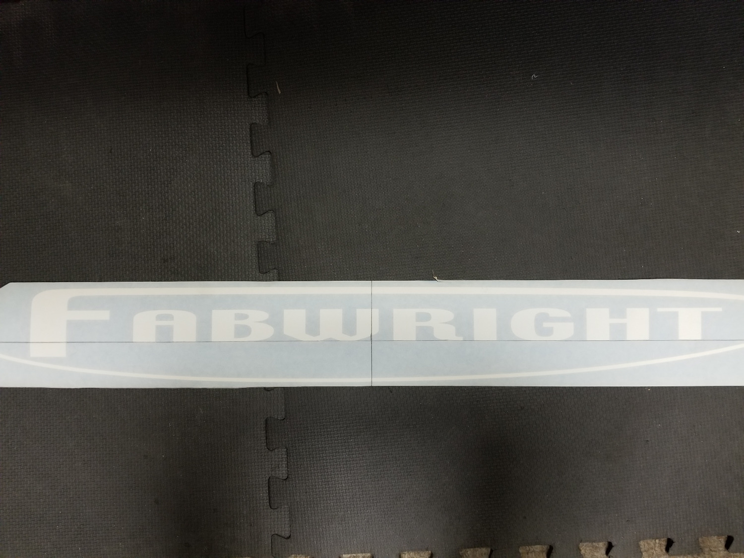 FABWRIGHT Font sample to identify the typeface on WhatFontIs