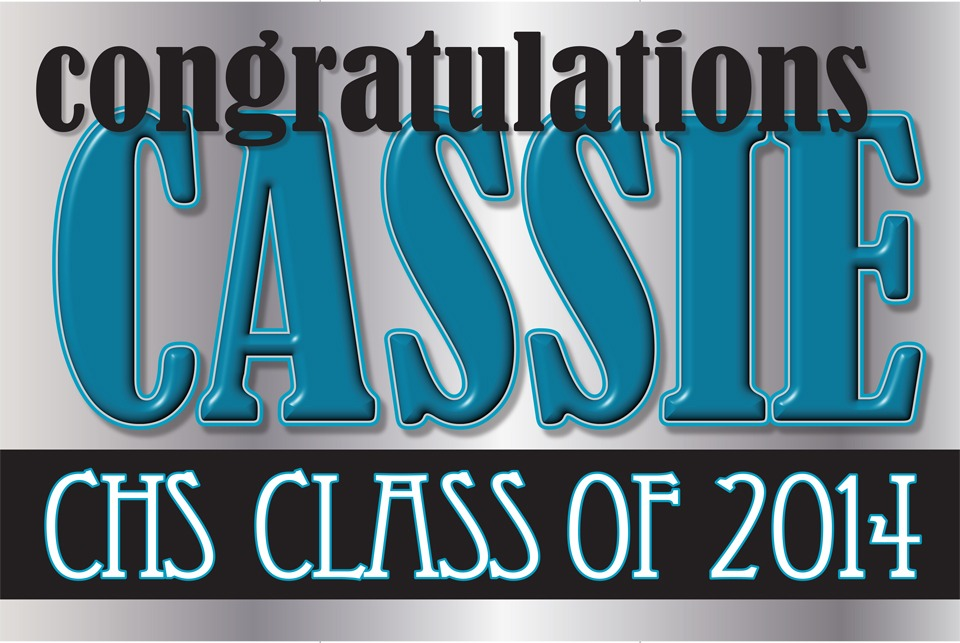 Graduation Banner Font sample to identify the typeface on WhatFontIs