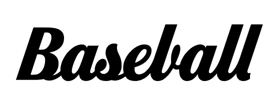 Baseball Font sample to identify the typeface on WhatFontIs