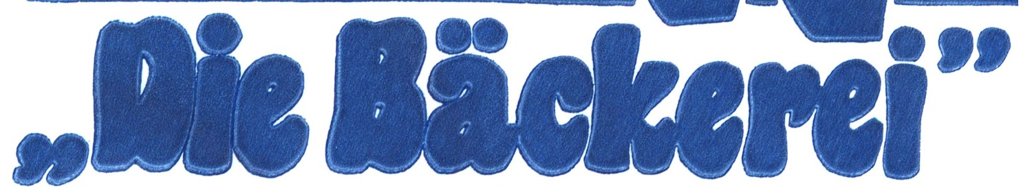 backerei Font sample to identify the typeface on WhatFontIs