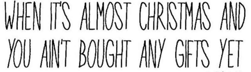 Christmas font