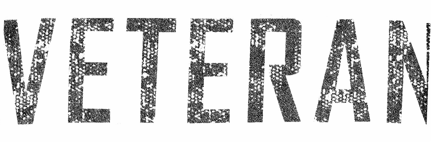 DISTRESSED VETERAN Font sample to identify the typeface on WhatFontIs