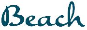 Beach Font sample uploaded by shpsam to identify the typeface on WhatFontIs