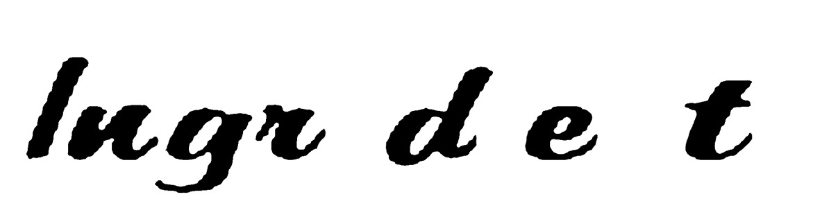 unknown font