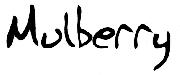Mulberry Font sample uploaded by Gavin to identify the typeface on WhatFontIs