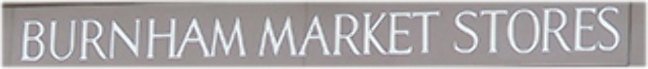 Burnham Market Stores Font sample to identify the typeface on WhatFontIs