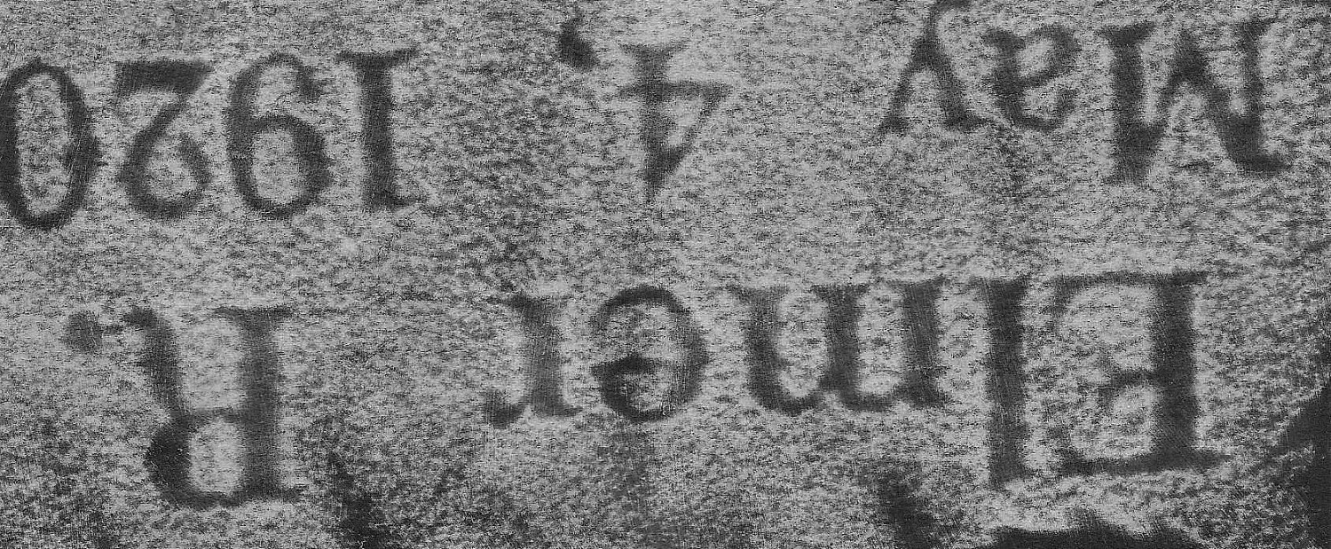 Old Memorial lettering of what kind??? Font sample to identify the typeface on WhatFontIs