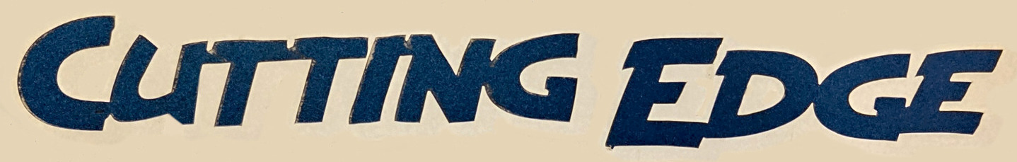 Cutting Edge Font sample to identify the typeface on WhatFontIs