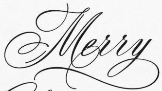 Merry font