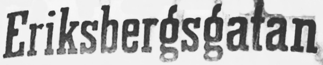 Swedish Street Sign Font sample to identify the typeface on WhatFontIs