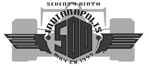 1995 Indy 500 logo font