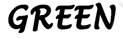 GREEN CASE Font sample to identify the typeface on WhatFontIs