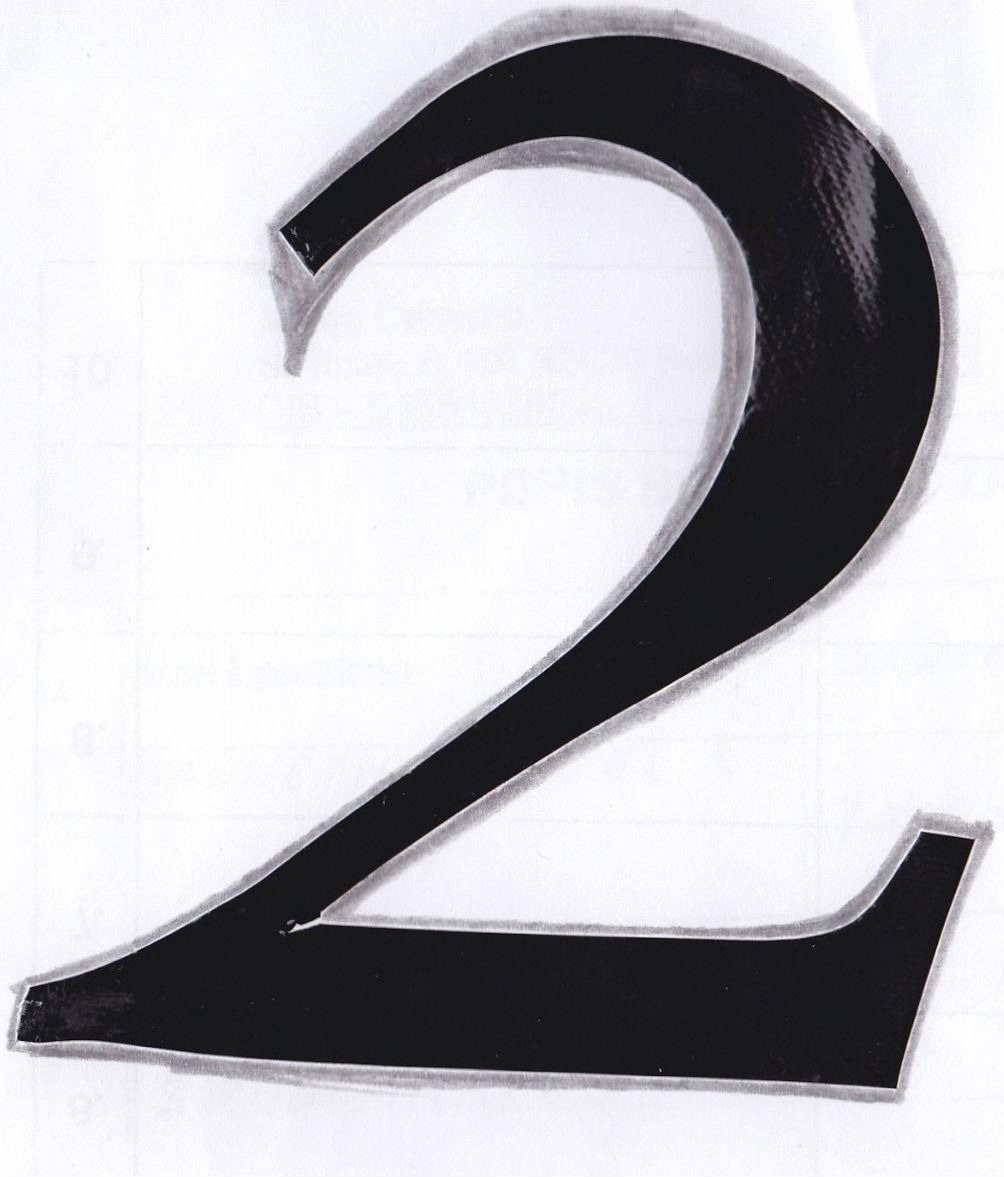 number Font sample to identify the typeface on WhatFontIs