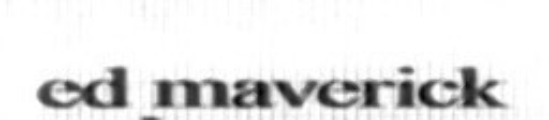 ed Maverick SAERY tour Font sample to identify the typeface on WhatFontIs