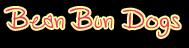 Bean Bun Dogs - Any ideas? Font sample to identify the typeface on WhatFontIs