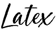 latex Font sample uploaded by zoelsc to identify the typeface on WhatFontIs
