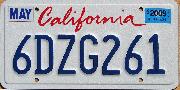 looking for the california font and plate number font please