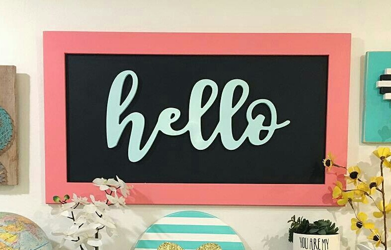 looking for this hello font