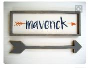 looking for this font used for the word 'maverick'