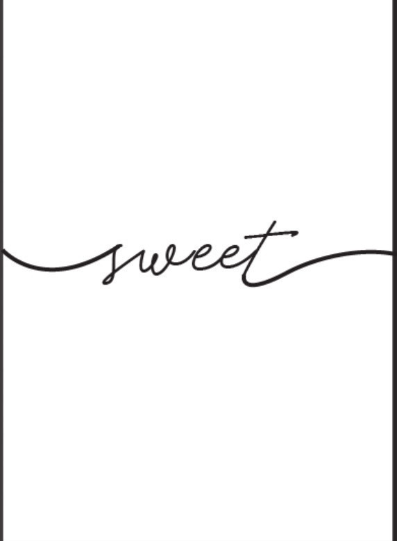 Sweet dreams. What font
