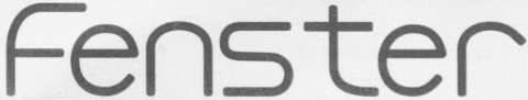 Fenster Font sample to identify the typeface on WhatFontIs