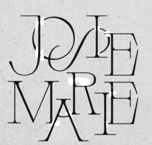 Josie Marie font?