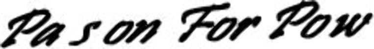 Pason Font sample to identify the typeface on WhatFontIs