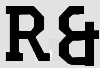 R& varsity slab font