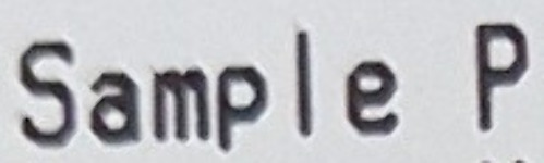 multi-Font detection for the receipt Font sample to identify the typeface on WhatFontIs