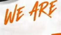 we are Font sample to identify the typeface on WhatFontIs