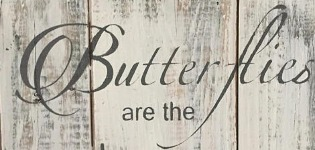 Font for Butterflies please.