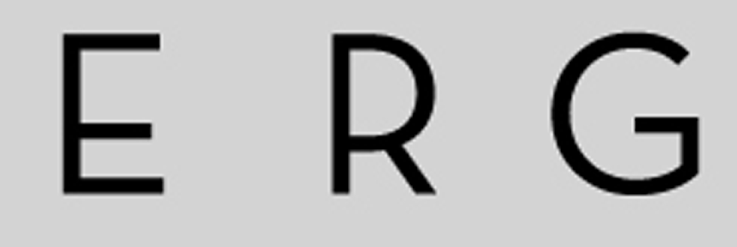 ERG Font sample to identify the typeface on WhatFontIs
