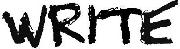 Brush / Crayon Font - WRITE Font sample uploaded by BenGSL to identify the typeface on WhatFontIs