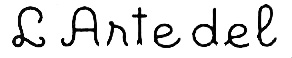 L'Arte Font sample to identify the typeface on WhatFontIs