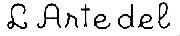 L'Arte Font sample uploaded by JoeRami to identify the typeface on WhatFontIs