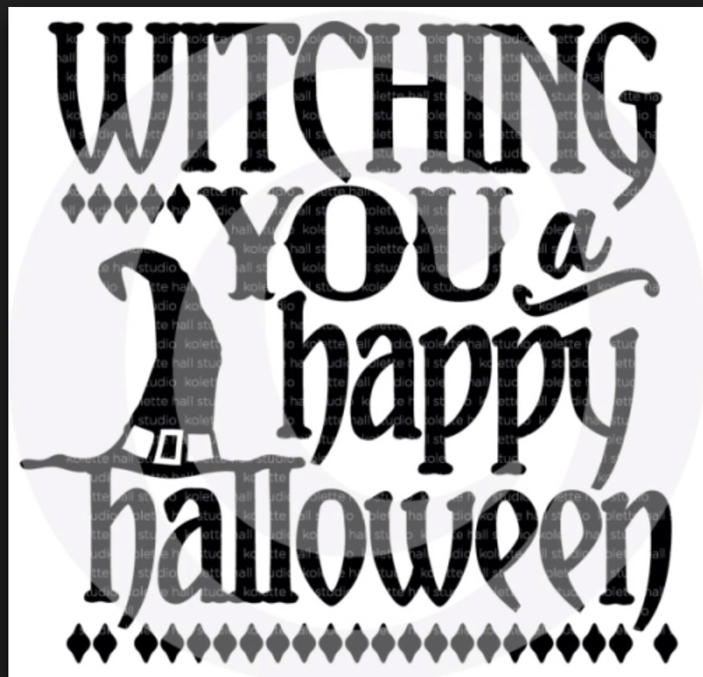 Witching font please