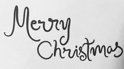 Merry Christmas font