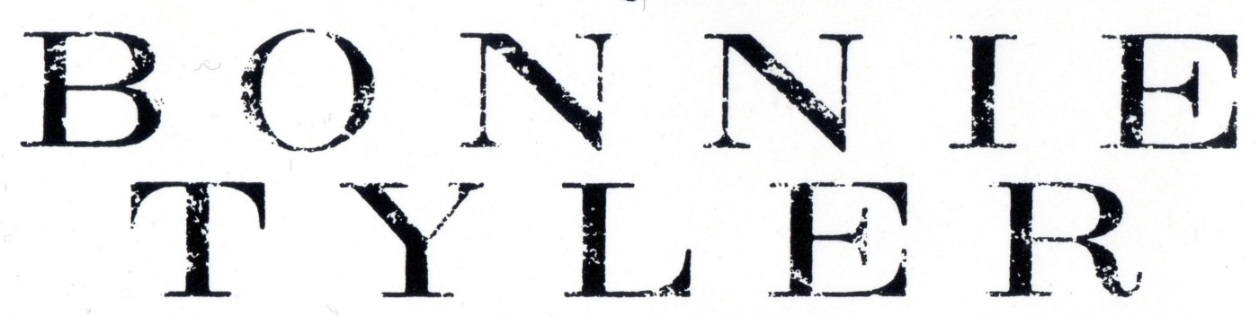 BONNIE TYLER - Anyone know this font?