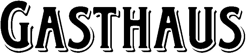 GASTHAUS Font sample to identify the typeface on WhatFontIs