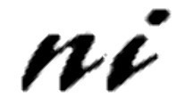 A familiar cursive font