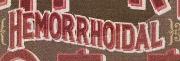 HEMORRHOIDAL Font sample uploaded by charmingst to identify the typeface on WhatFontIs
