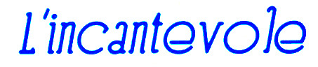 L'incantevole Font sample to identify the typeface on WhatFontIs