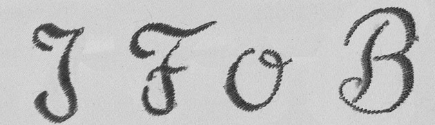 JFoB Font sample to identify the typeface on WhatFontIs