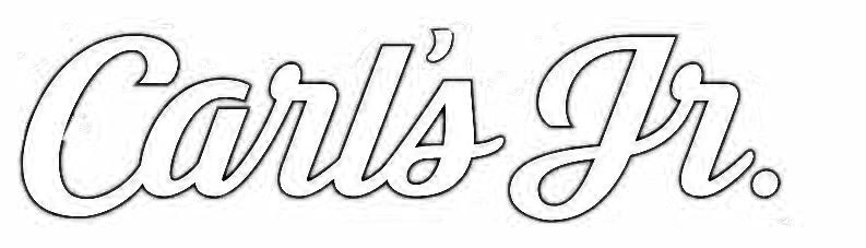 Carl's Jr. Cursive Font