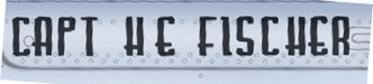 Plane lettering